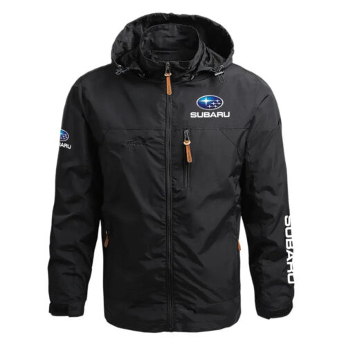 Subaru Exclusive Logo Waterproof Outdoor Jacket Detachable Hood