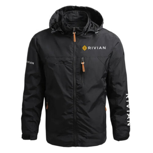 Rivian Exclusive Logo Waterproof Outdoor Jacket Detachable Hood