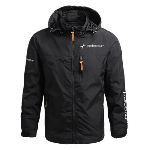 Polestar Exclusive Logo Waterproof Outdoor Jacket Detachable Hood