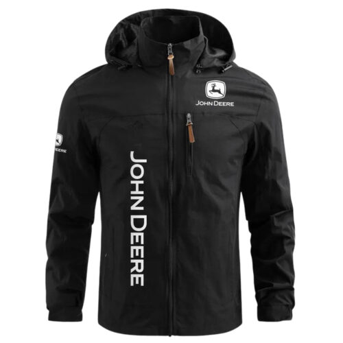 Exclusive Logo Waterproof Windbreaker Outdoor Jacket Detachable Hood