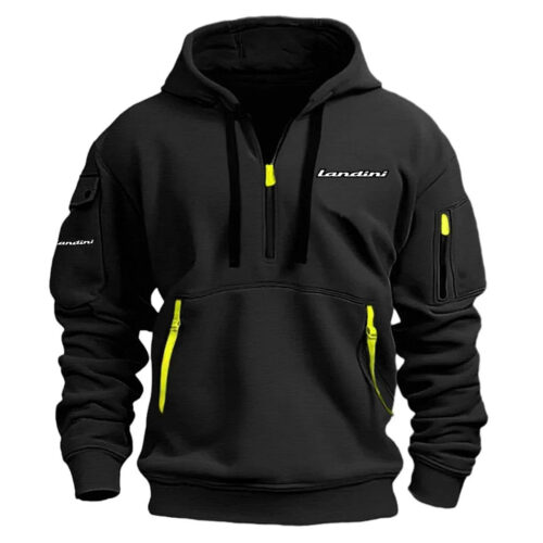 Landini Exclusive Logo Half Zipper Hoodie