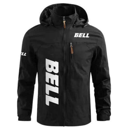 Bell Equipment Exclusive Logo Waterproof Windbreaker Outdoor Jacket Detachable Hood