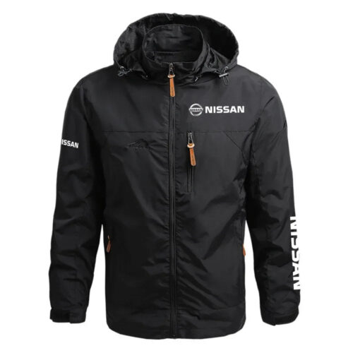 Nissan Exclusive Logo Waterproof Outdoor Jacket Detachable Hood