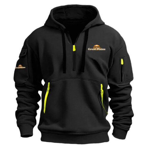 Great Plains Exclusive Logo Half Zipper Hoodie