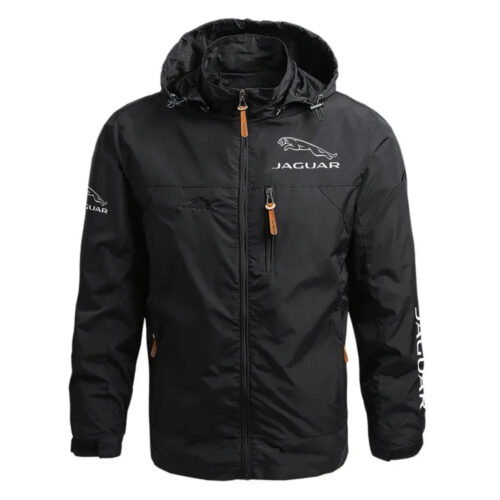 Jaguar Exclusive Logo Waterproof Outdoor Jacket Detachable Hood