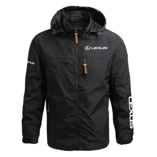 Lexus Exclusive Logo Waterproof Outdoor Jacket Detachable Hood