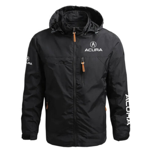 Acura Exclusive Logo Waterproof Outdoor Jacket Detachable Hood
