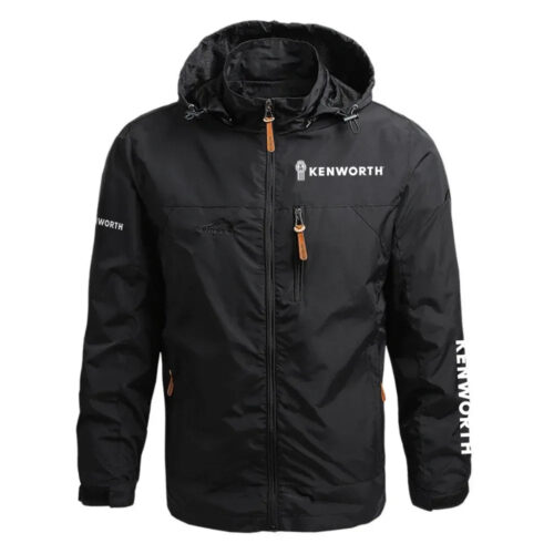 Kenworth Exclusive Logo Waterproof Outdoor Jacket Detachable Hood