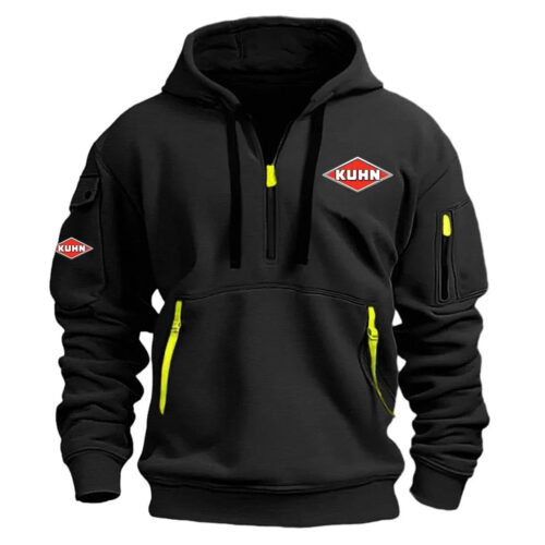 Kuhn Exclusive Logo Half Zipper Hoodie