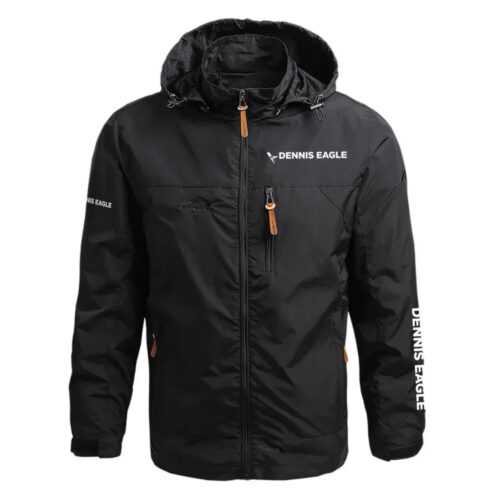 Dennis Eagle Exclusive Logo Waterproof Outdoor Jacket Detachable Hood