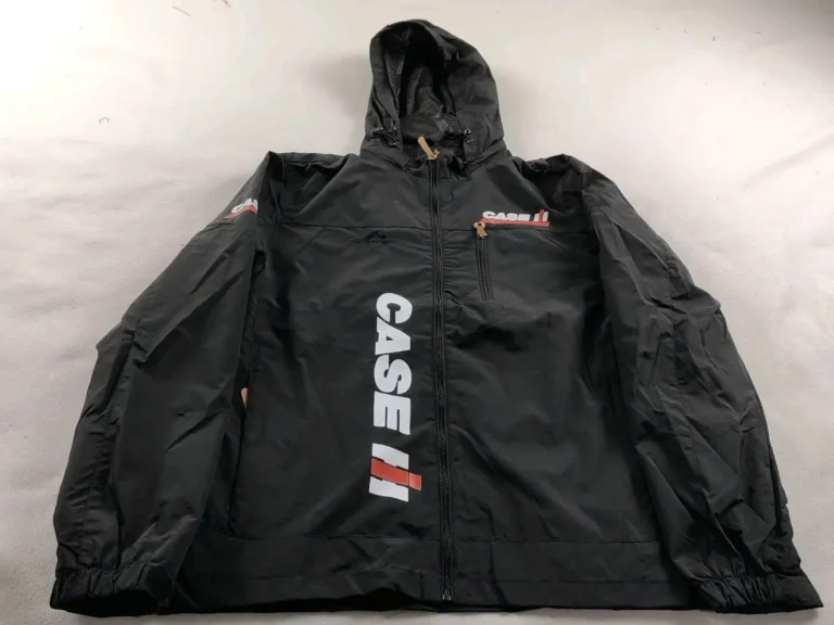 Case IH Exclusive Logo Waterproof Windbreaker Outdoor Jacket Detachable Hood photo review